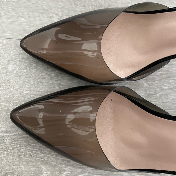 black/ clear heels (only worn once)
4 in heel with ankle strap. Nanette Lepore - Picture 4 of 6